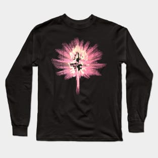 Cherry Blossom Tree Abstract Long Sleeve T-Shirt